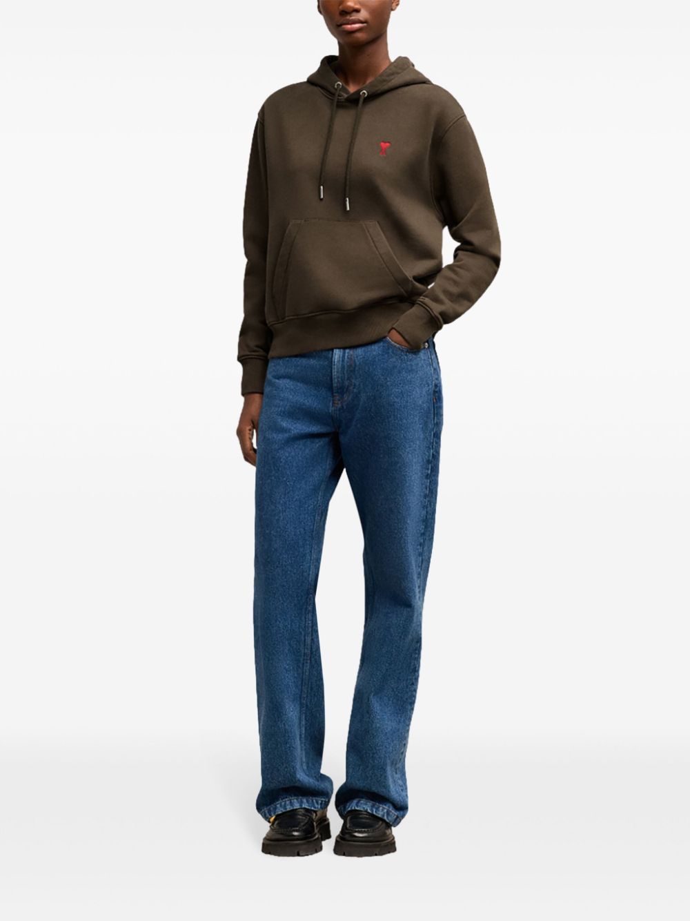 AMI Paris  Ami de Coeur cotton hoodie