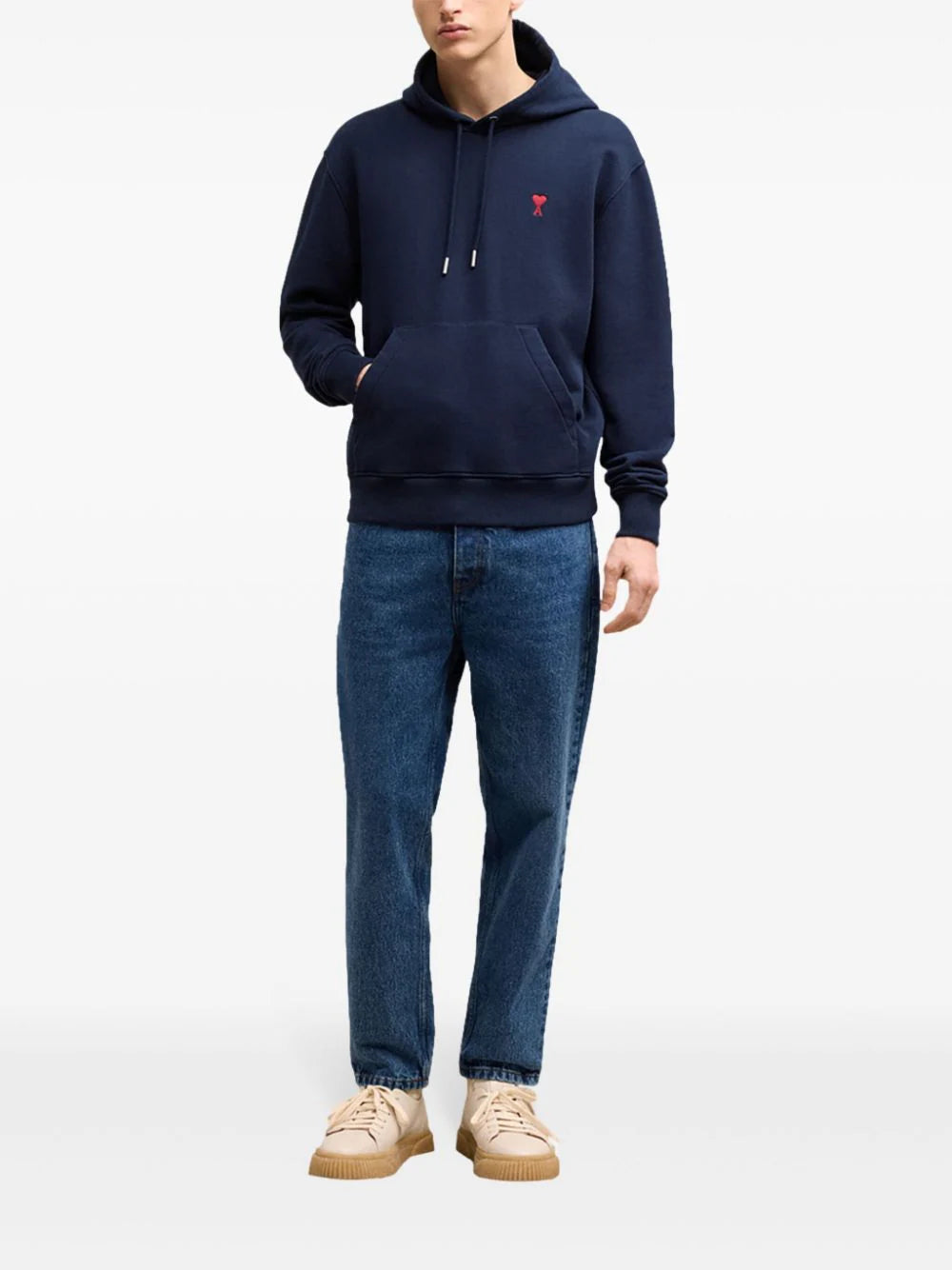 AMI Paris  Ami de Coeur cotton hoodie