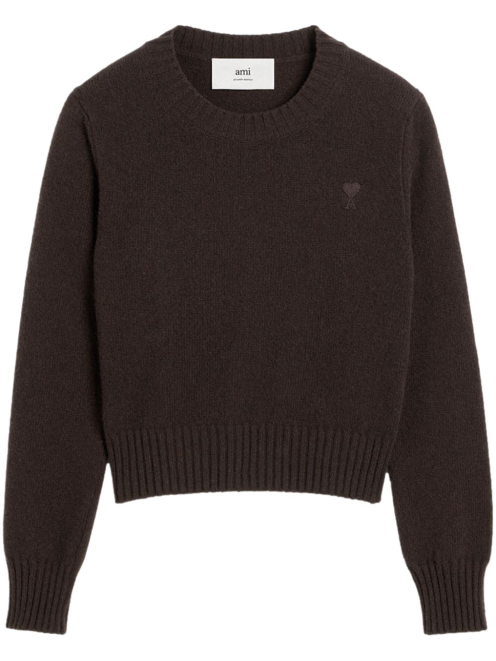 AMI Paris  Ami de Coeur cashmere-blend jumper