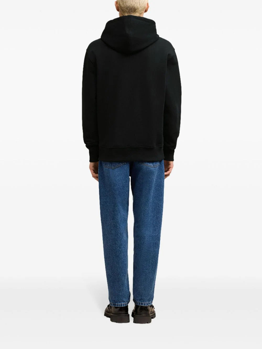 AMI Paris  Ami de Coeur zipped cotton hoodie
