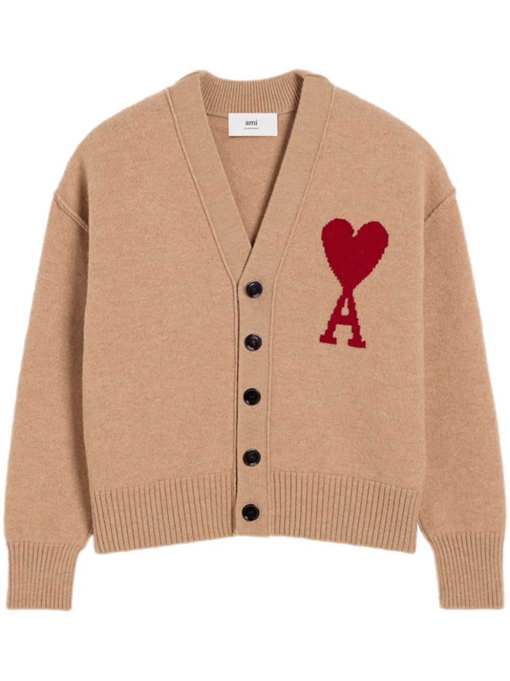 AMI Paris  Ami de Coeur wool cardigan