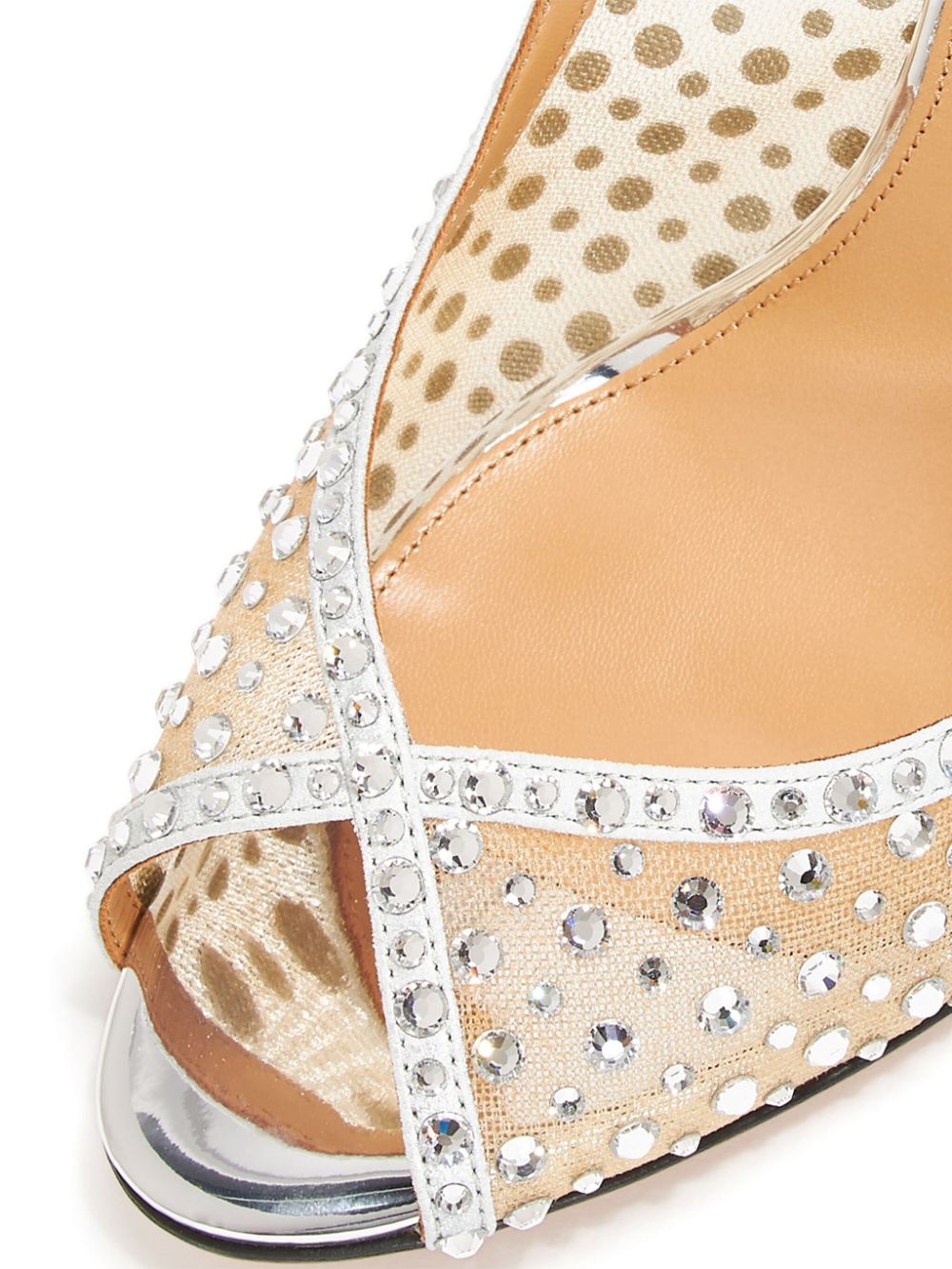 Aquazzura 105mm Crystal Lover sandals