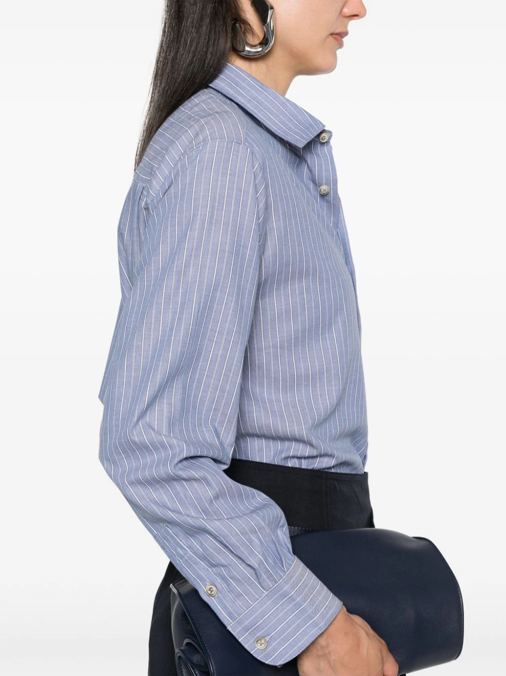 A.P.C. halo-stripe long-sleeve shirt