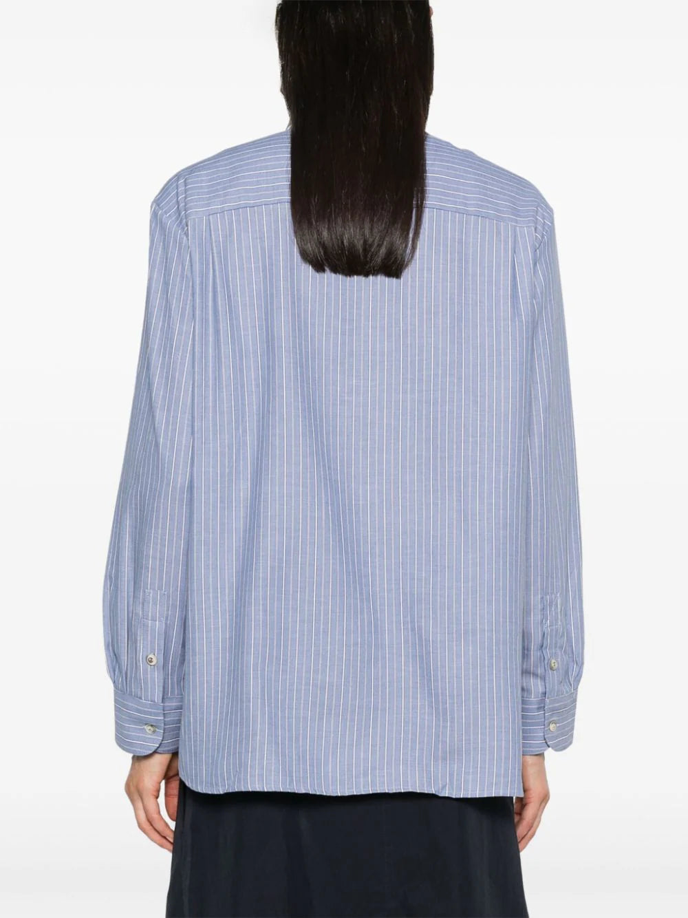 A.P.C. halo-stripe long-sleeve shirt
