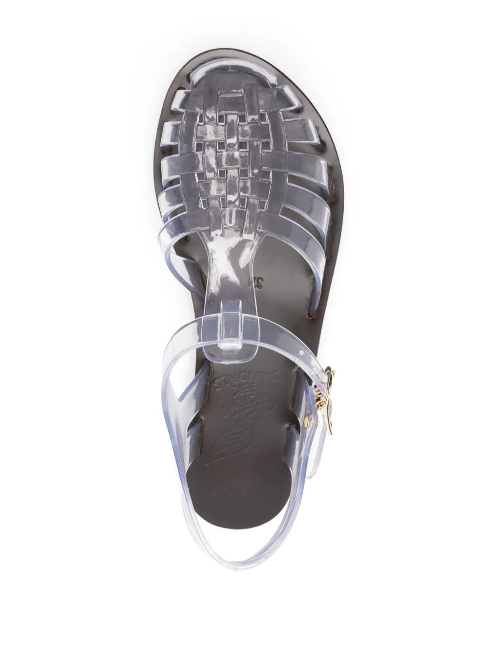 Ancient Greek Sandals  Homeria Jelly flat sandals