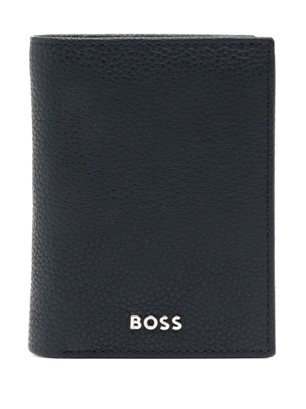 BOSS  logo-plaque leather wallet