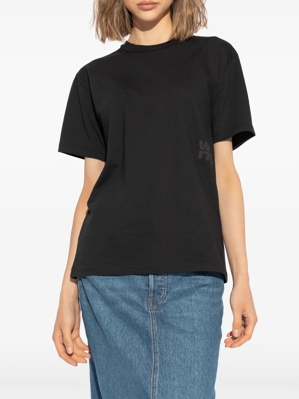 Alexander Wang logo-print cotton T-shirt
