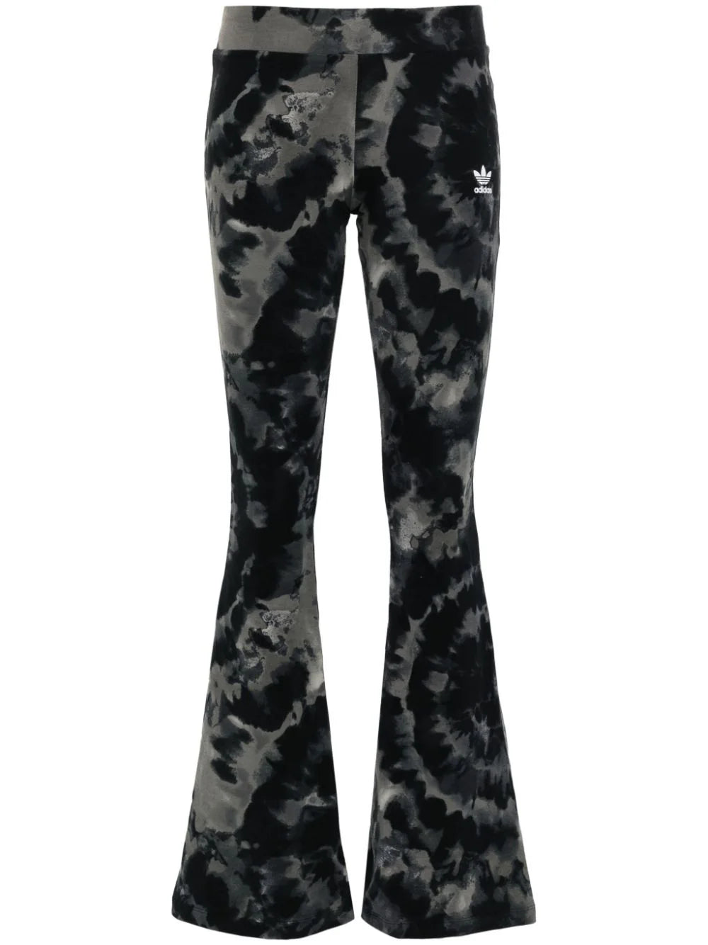 adidas  tie-dye flared leggings