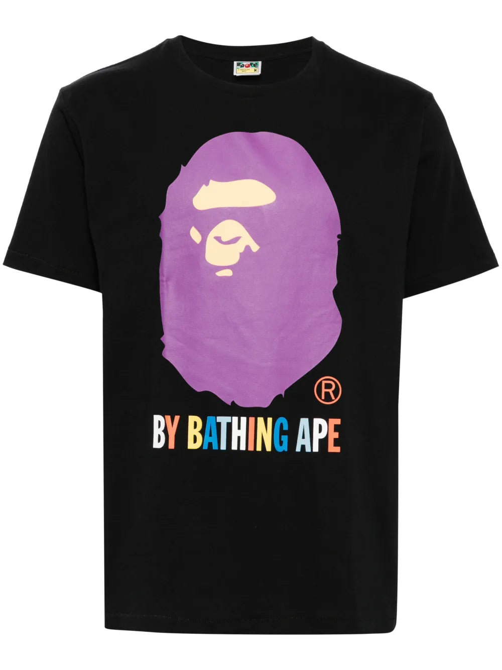 A BATHING APE®  logo-print cotton T-shirt