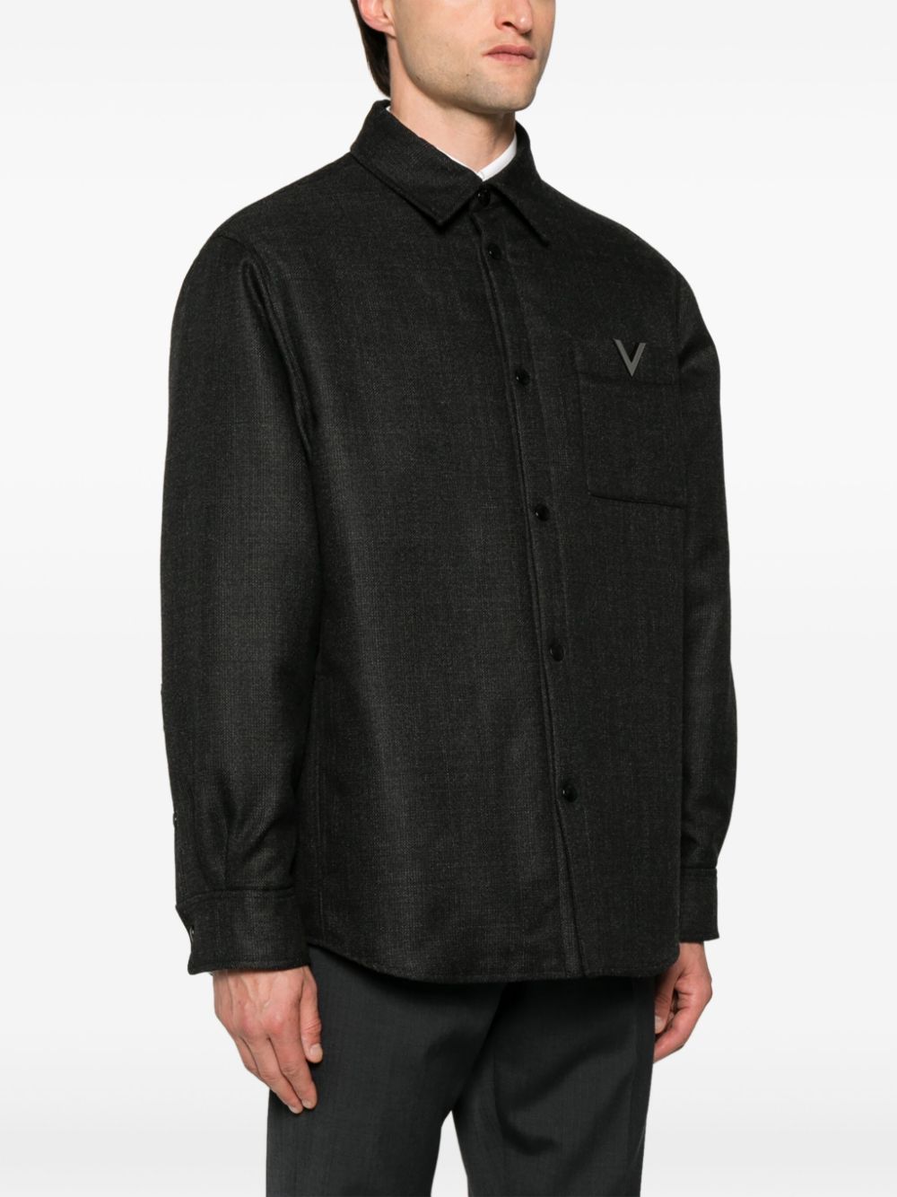 Valentino Garavani VLogo padded shirt jacket