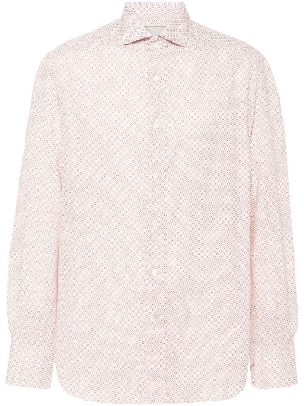 Brunello Cucinelli  graphic-print cotton shirt