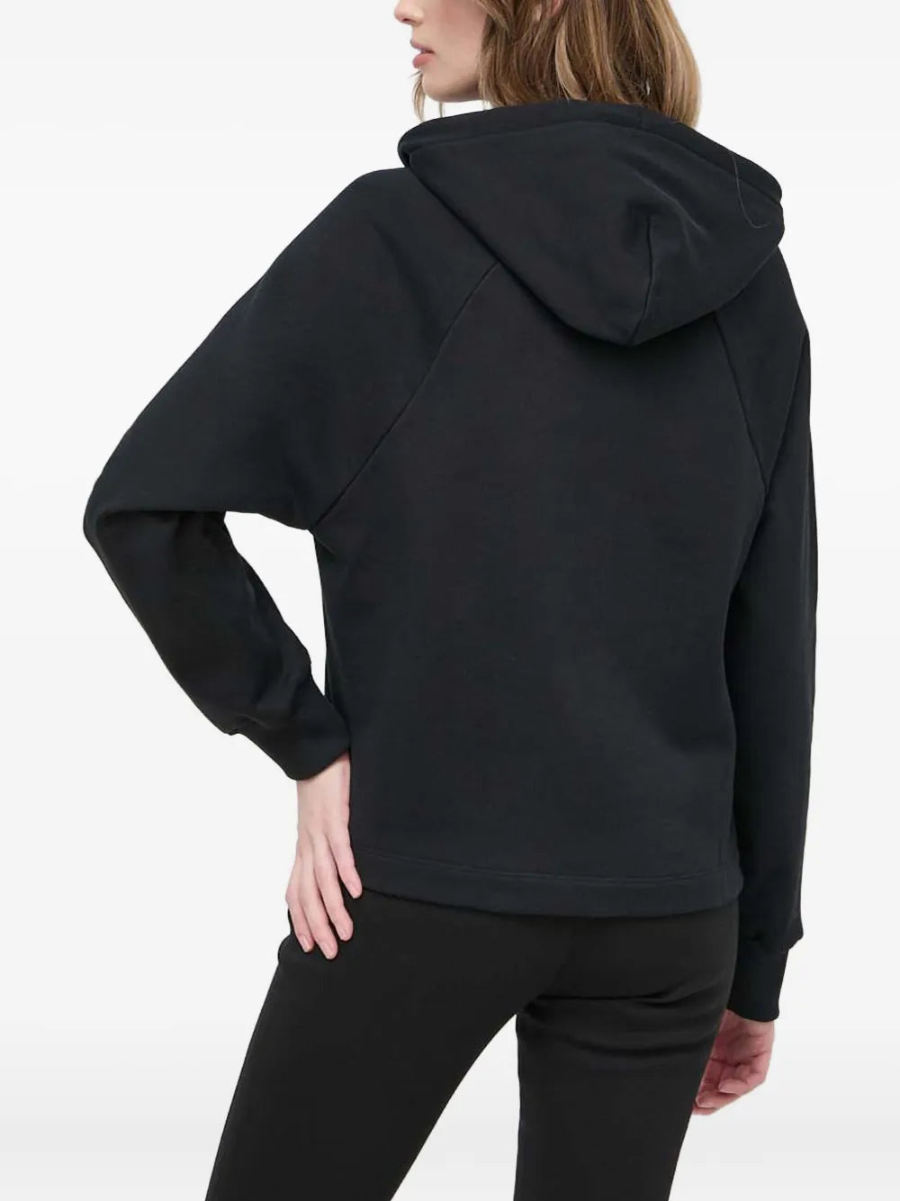 BOSS  logo-embroidered hoodie