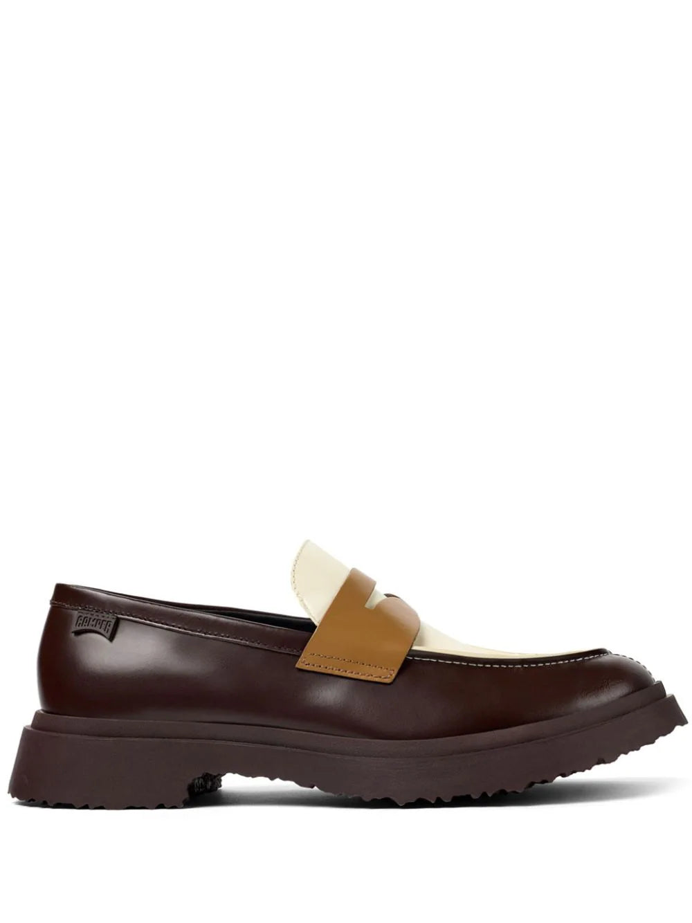Camper Walden mismatched colour-block loafers