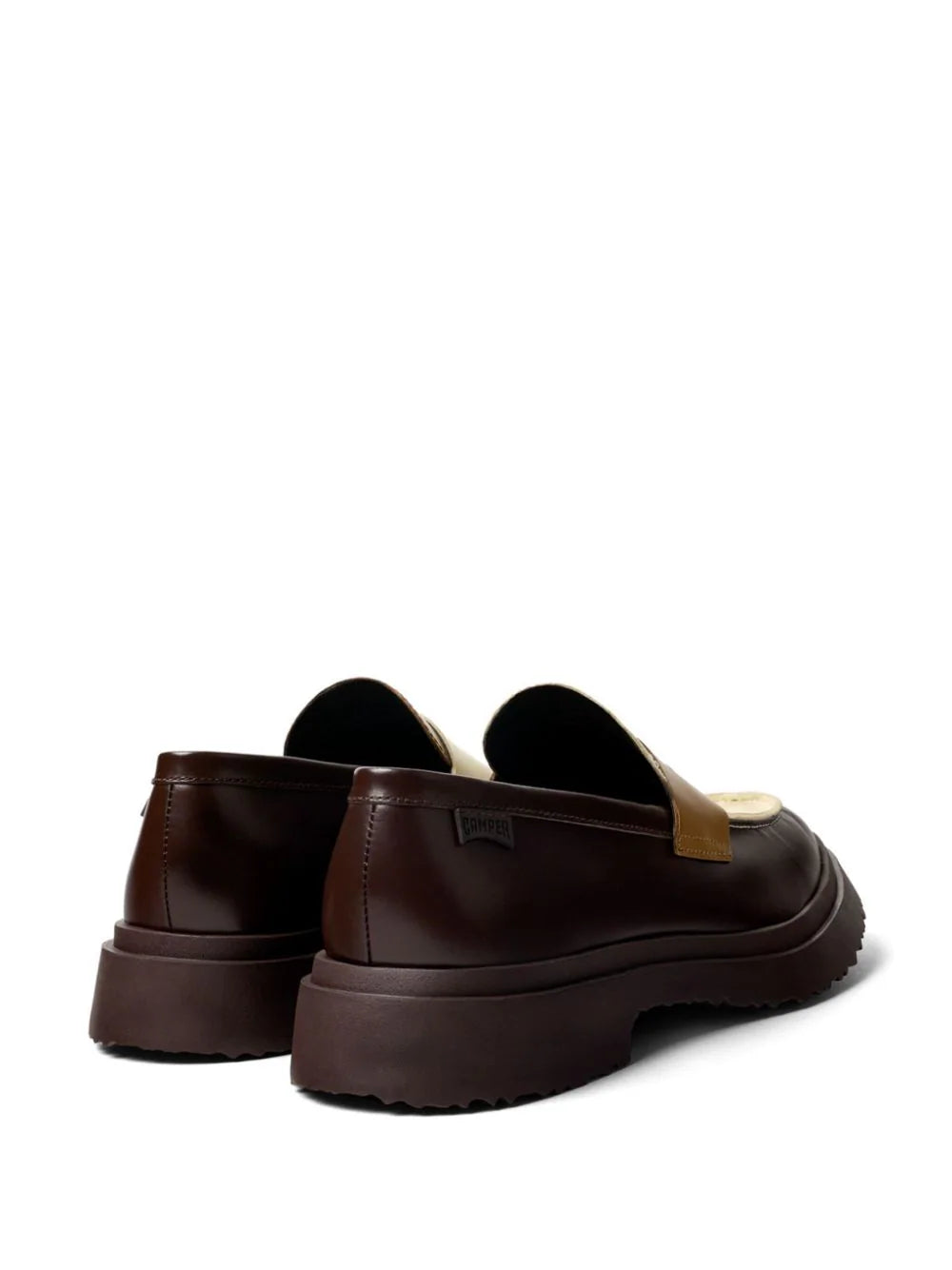 Camper Walden mismatched colour-block loafers