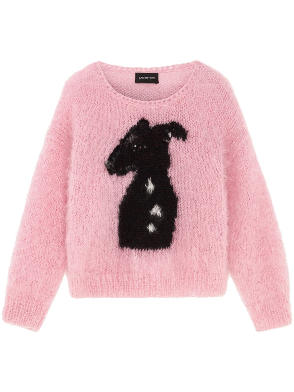 16Arlington  Ville intarsia-knit jumper