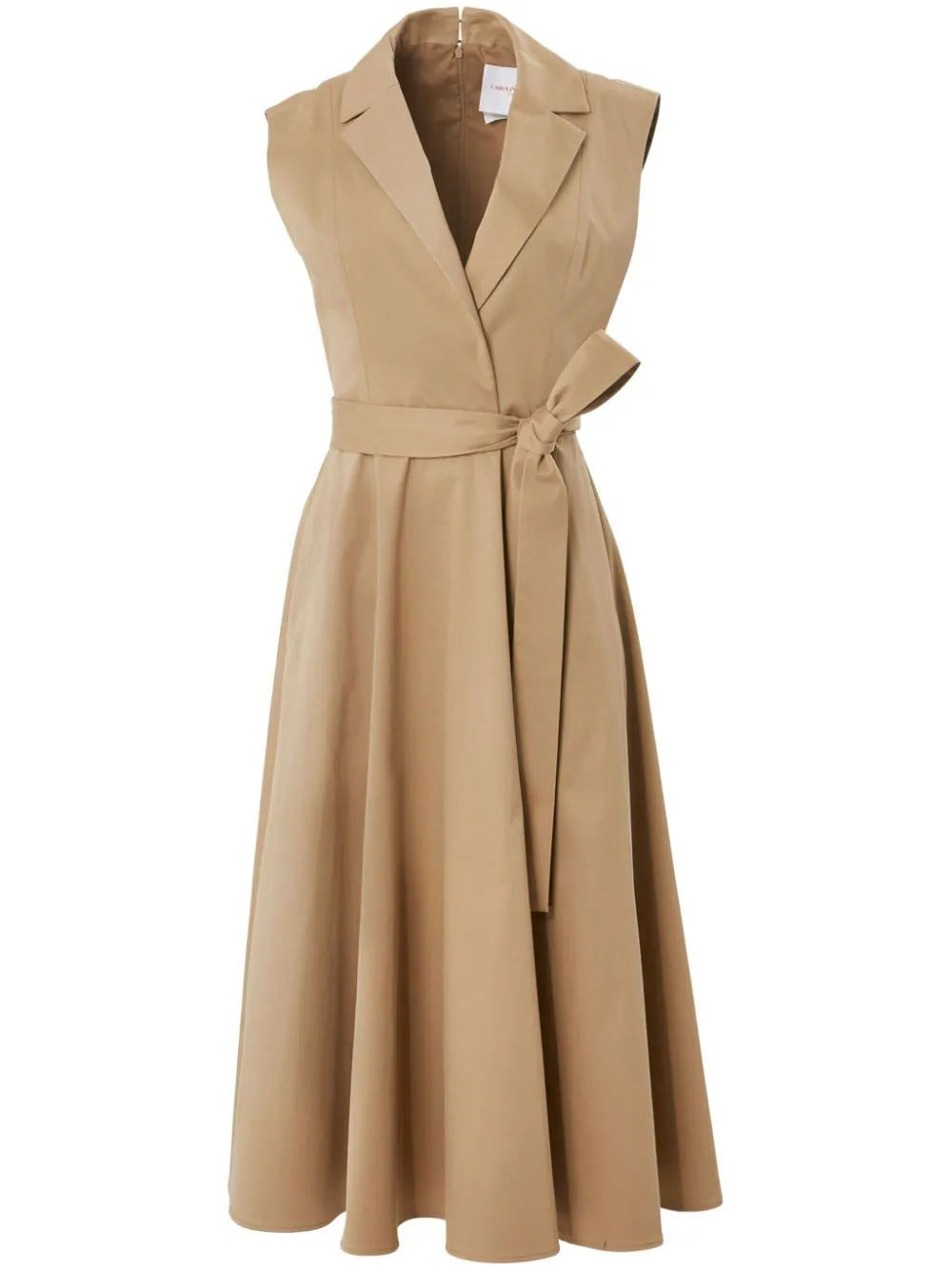 Carolina Herrera  belted trench midi dress