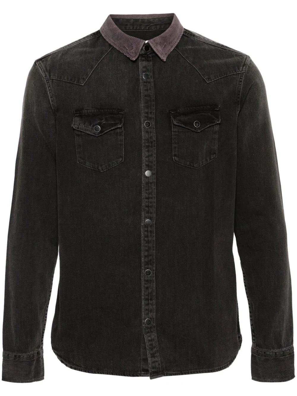 AllSaints  Flaxton denim shirt