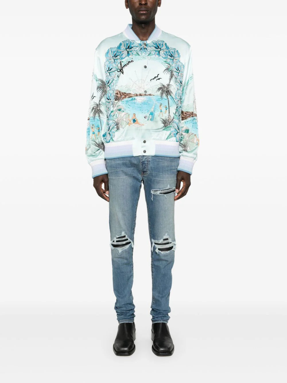 AMIRI MX1 low-rise skinny jeans