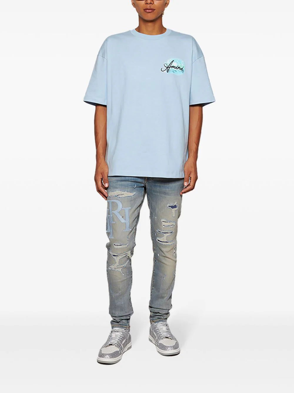 AMIRI Paradise Airbrush cotton T-shirt