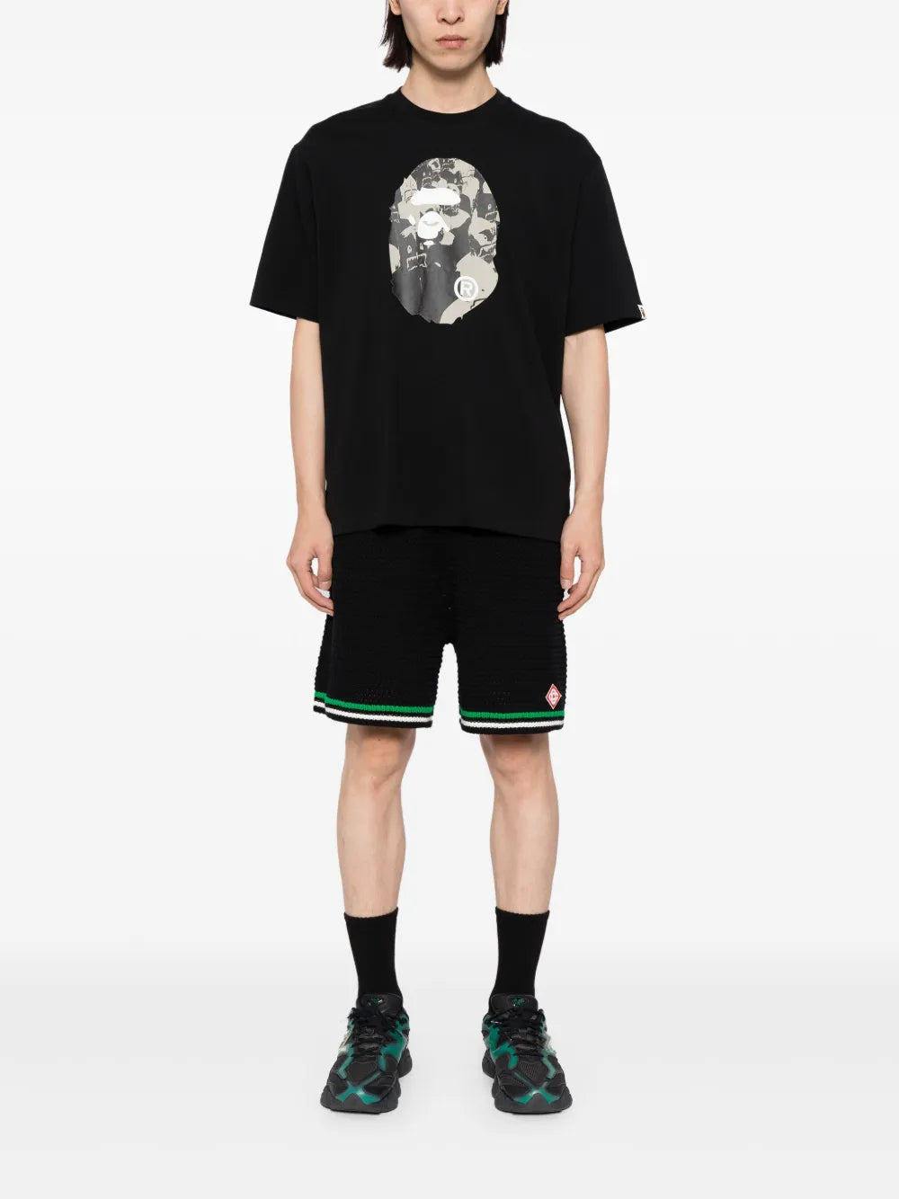 A BATHING APE® graphic print t-shirt