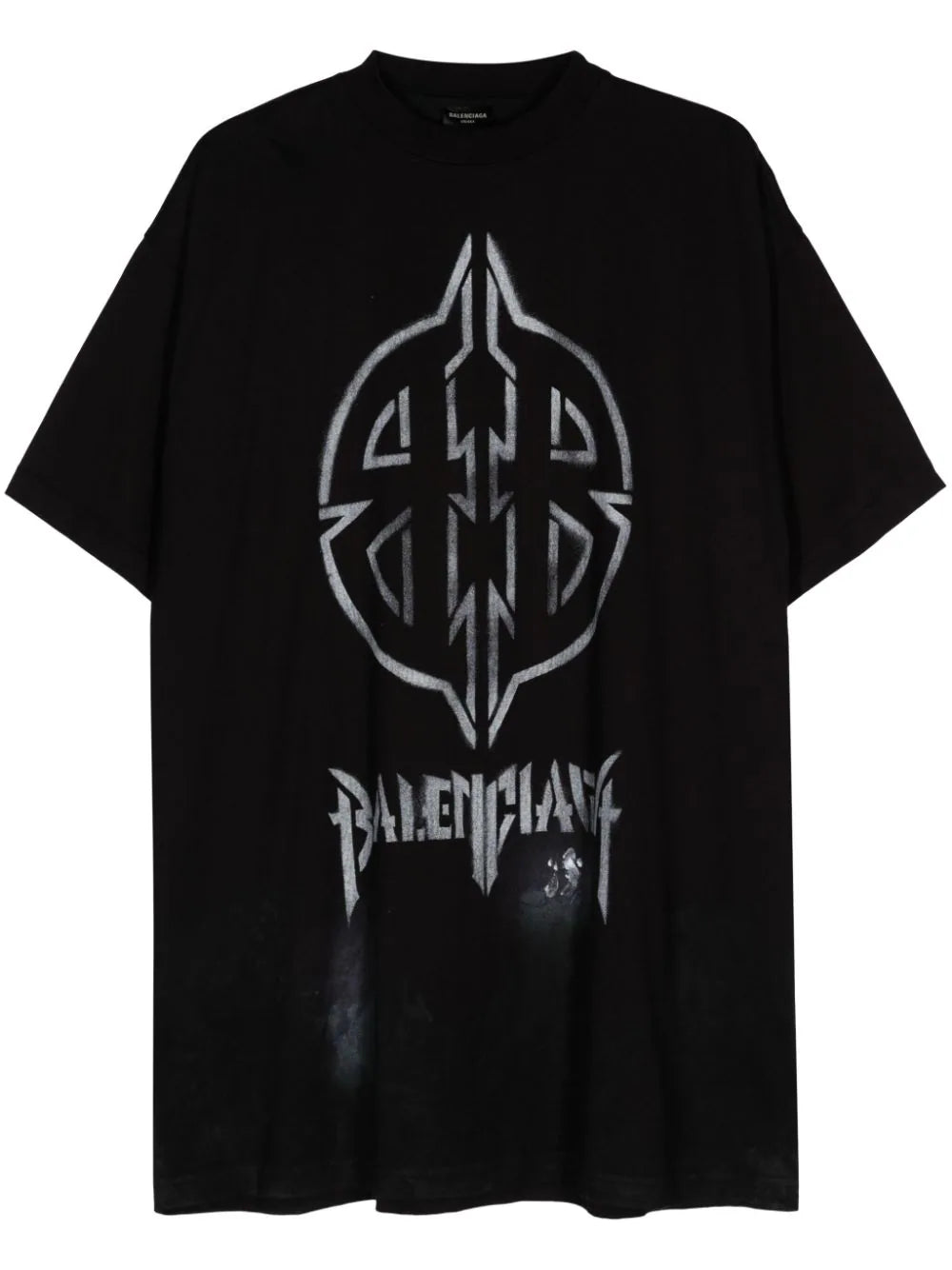 Balenciaga  Metal BB Stencil cotton T-shirt