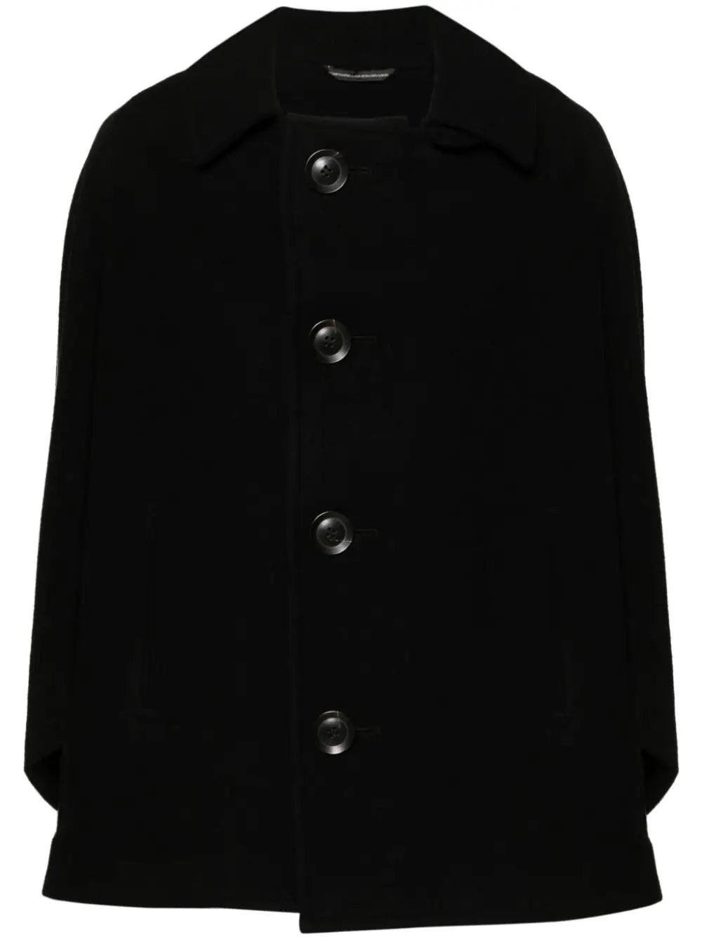 Y's  spread-collar single-breasted jacket