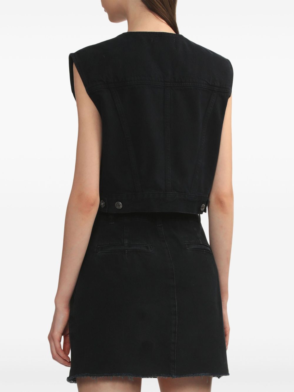 AGOLDE collarless vest