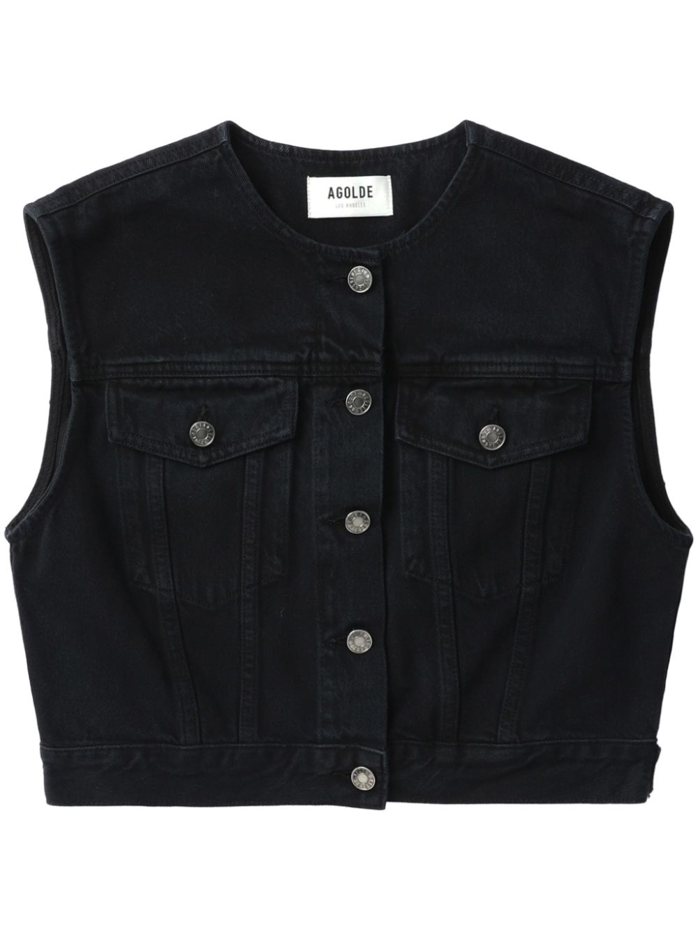 AGOLDE  collarless vest