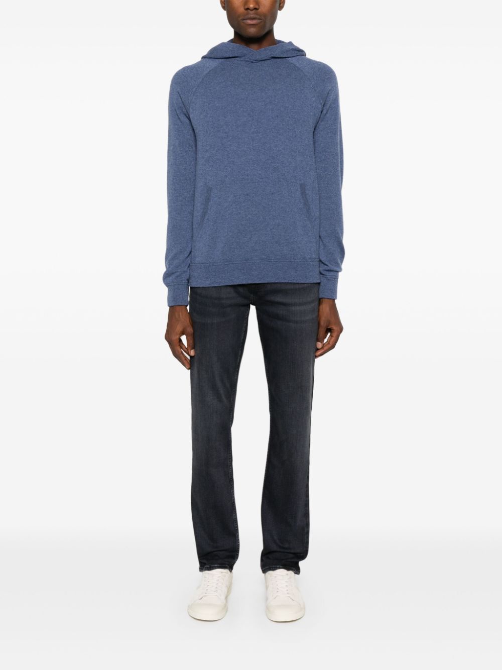 7 For All Mankind Slimmy Luxe Performance mid-rise slim-cut jeans