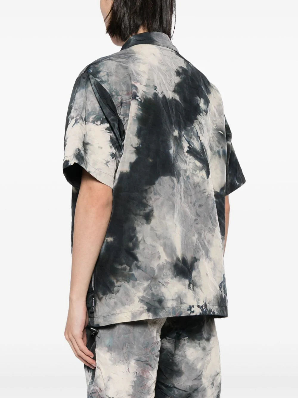 A BATHING APE®  tie-dye short-sleeve shirt