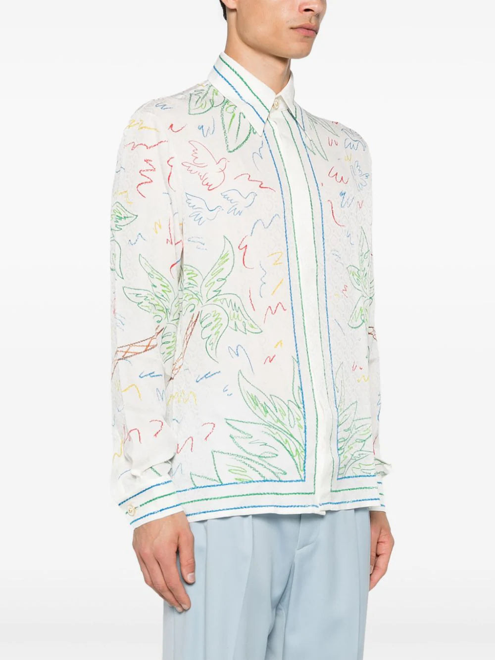 Casablanca  Crayon Tennis Club shirt