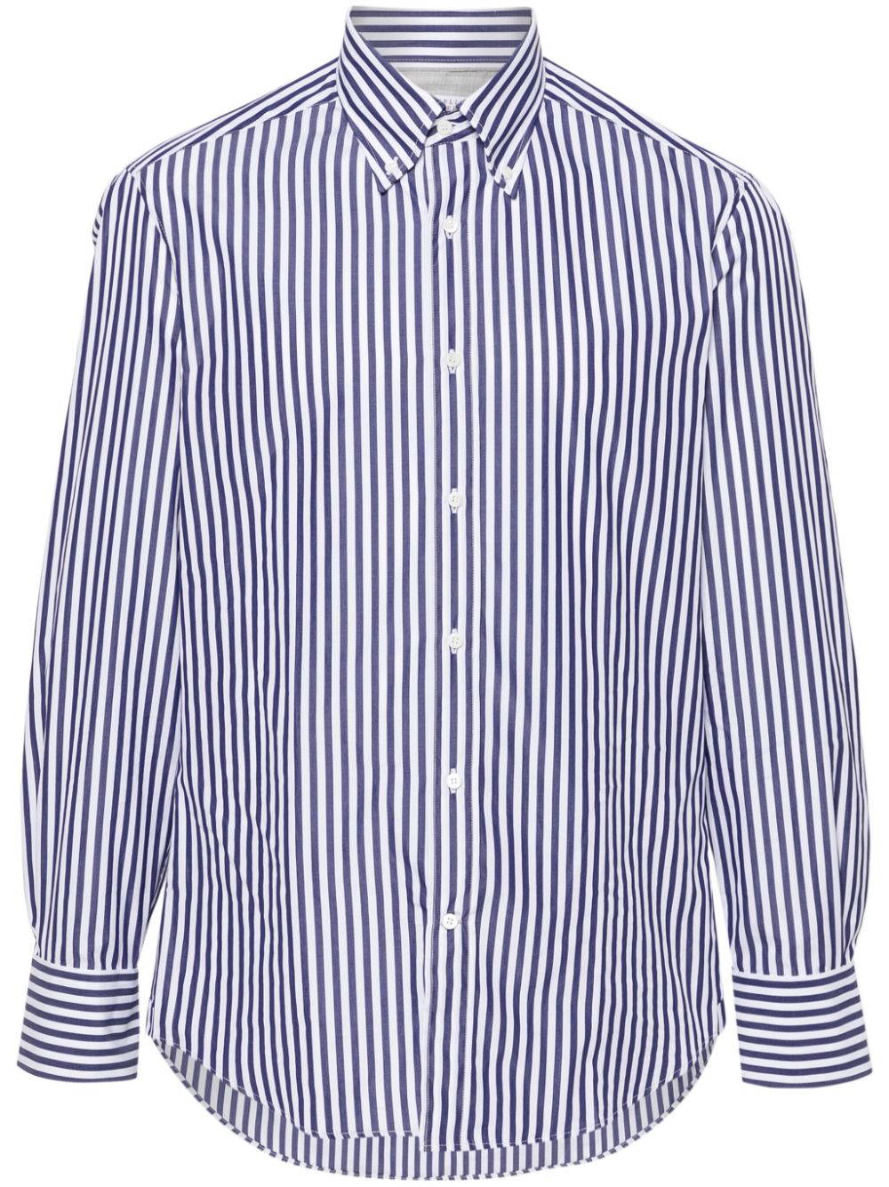 Brunello Cucinelli  striped poplin shirt