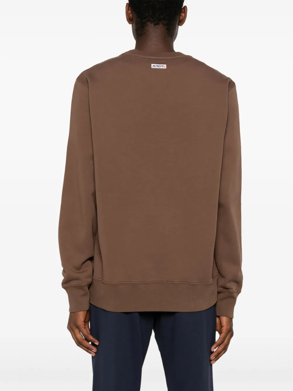 Autry  logo-patch cotton sweatshirt