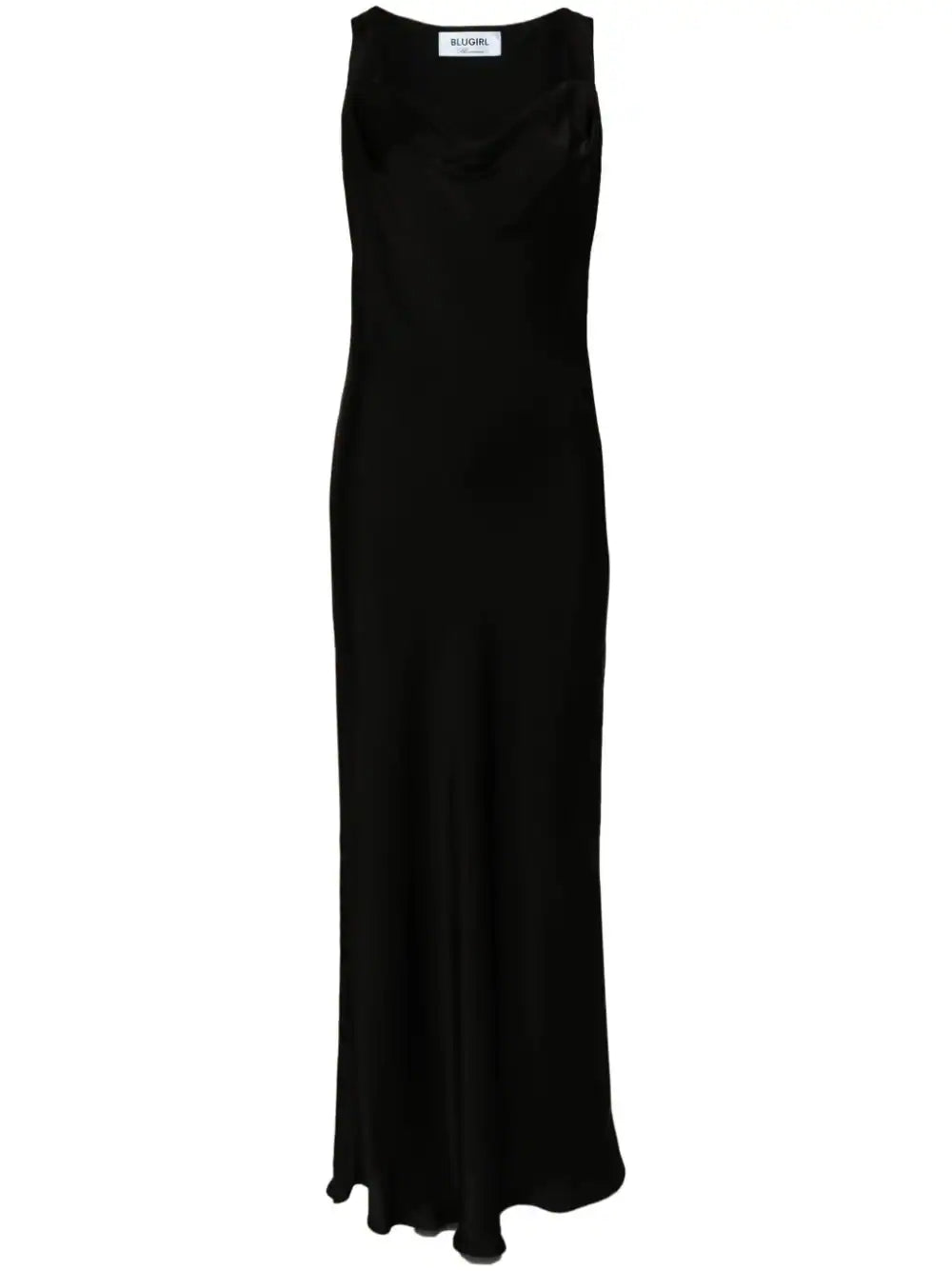 Blugirl  draped satin tube dress
