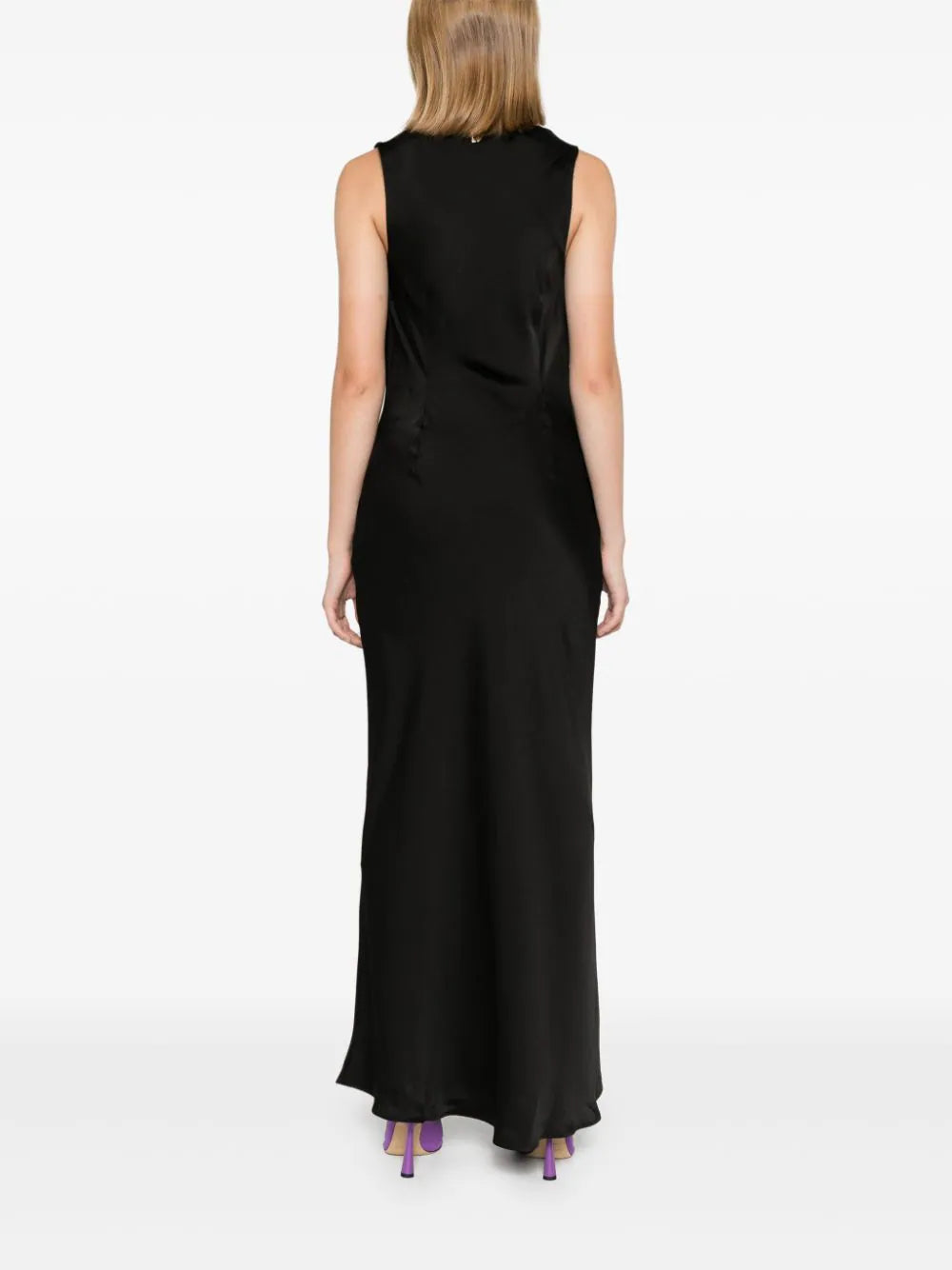 Blugirl  draped satin tube dress