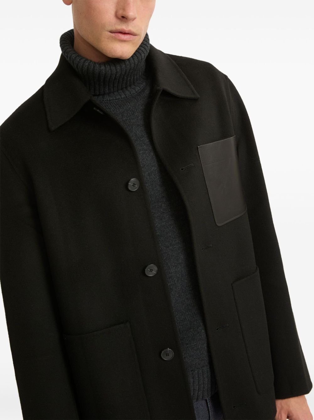 Yves Salomon  chest-pocketed jacket