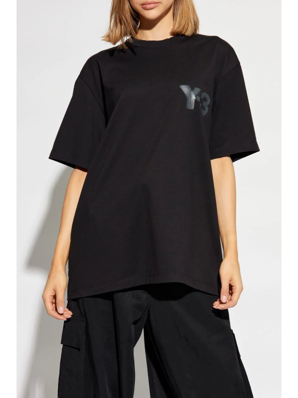 Y-3  logo-print T-shirt