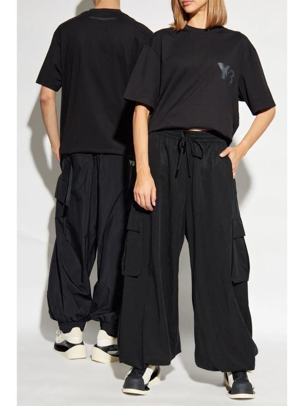 Y-3  logo-print T-shirt