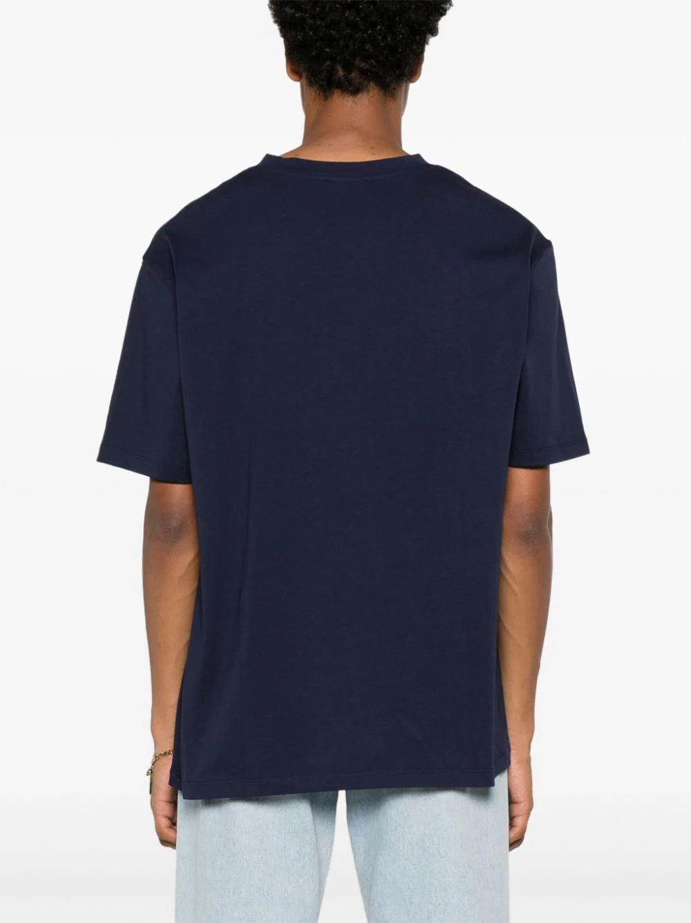 Balmain  logo-embroidered cotton T-shirt