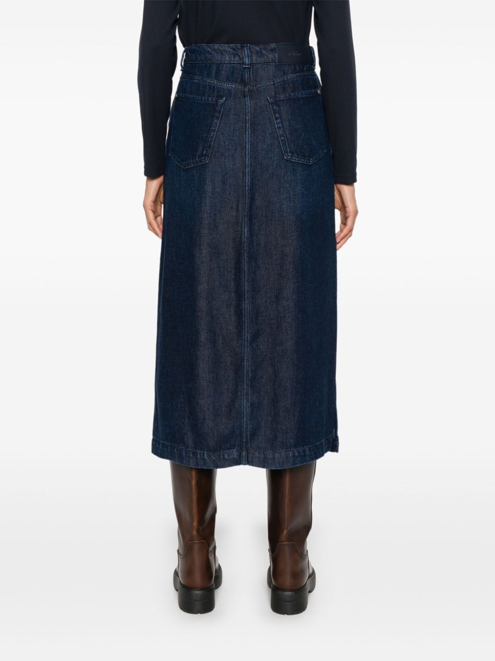 7 For All Mankind  Stormy midi skirt