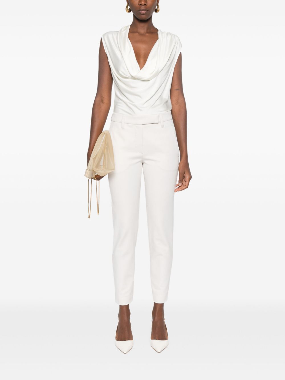 Brunello Cucinelli cigarette trousers - Image 2