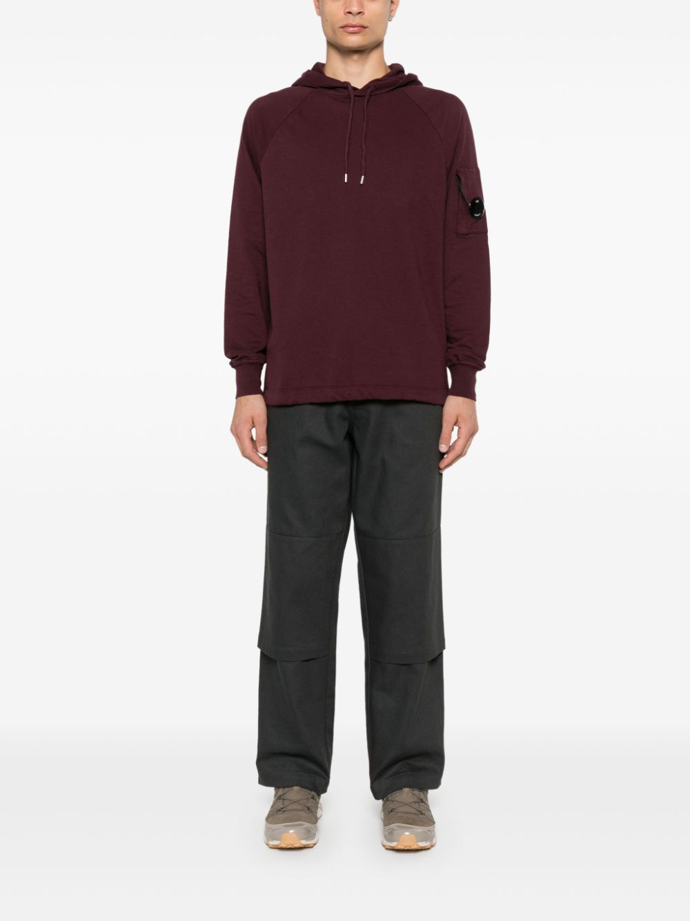 C.P. Company  Lens-detail hoodie