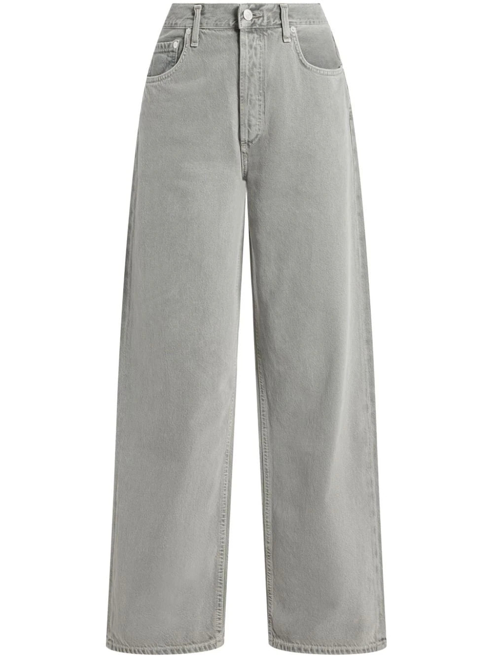 AGOLDE  high-rise cotton jeans