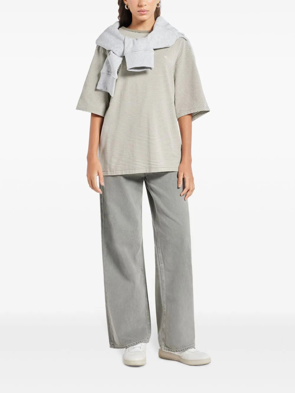 AGOLDE  high-rise cotton jeans