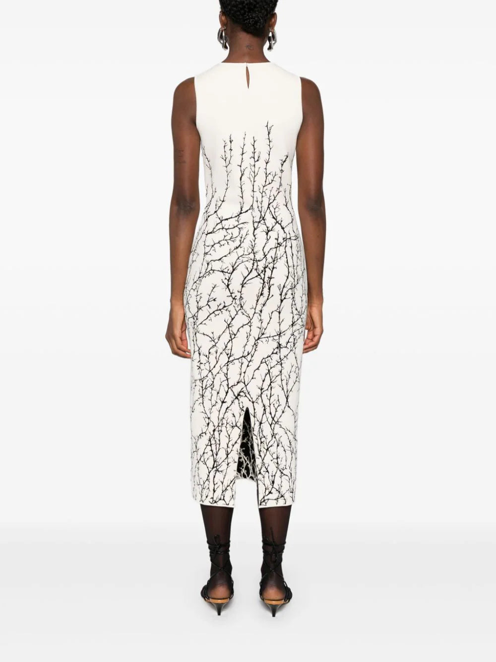Alexander McQueen Thorn Branches midi dres