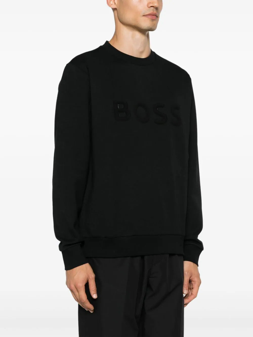 BOSS  3D-moulded logo sweatshirt