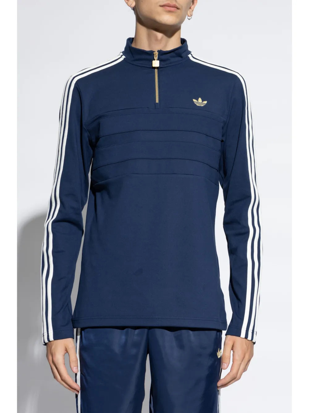 adidas  embroidered-logo track sweater