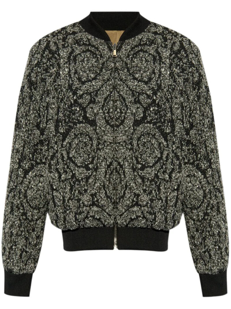 Versace  La Coupe des Dieux reversible bomber jacket
