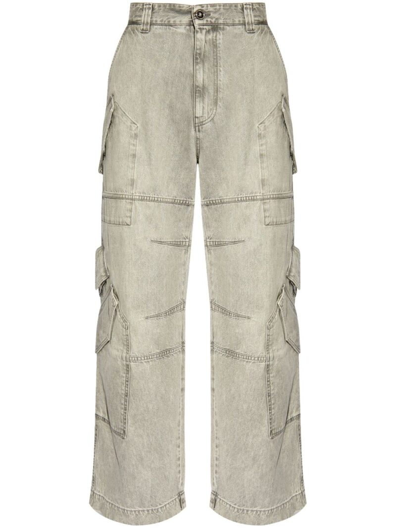 Versace  wide-leg cargo jeans