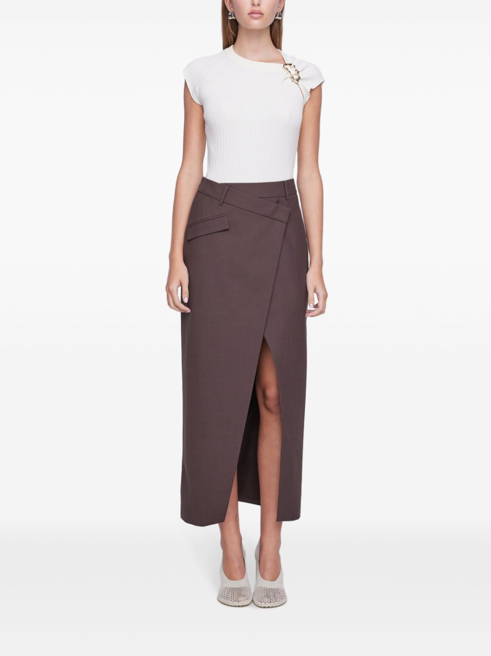Anna Quan  Mia midi skirt